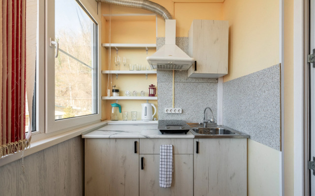 Квартира студия небольшая и комфортная в мкр. Кудепста