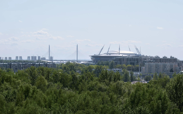 Апартаменты F-Apart с панорамным видом на Лахта Центр