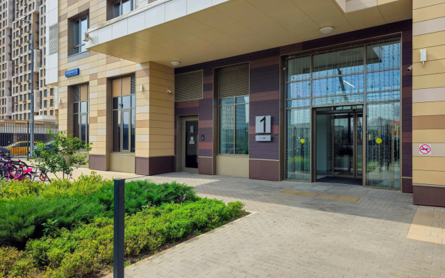 Апартаменты Стильная новая студия с видом на Москва-Сити