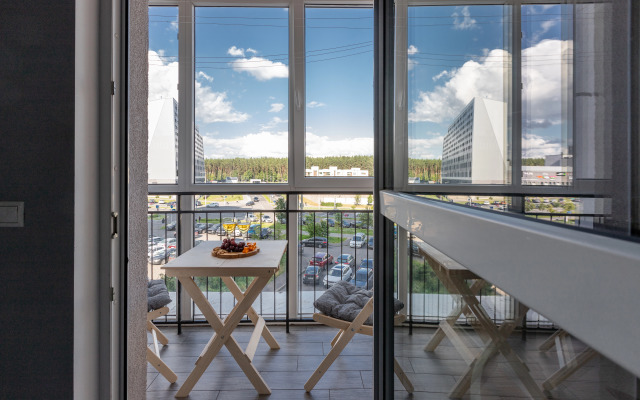 S Uyutnym Balkonom Apartments
