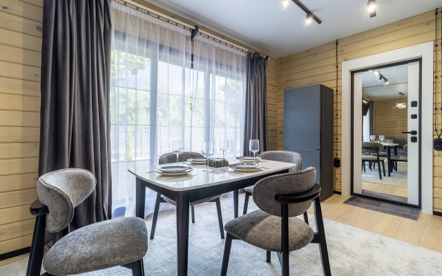 Апартаменты в доме из премиум дерева