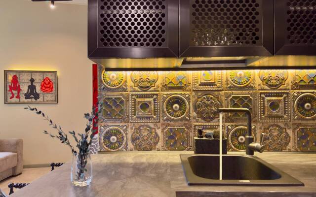 Квартира дизайнерская на Земляном валу МосАртАпарт