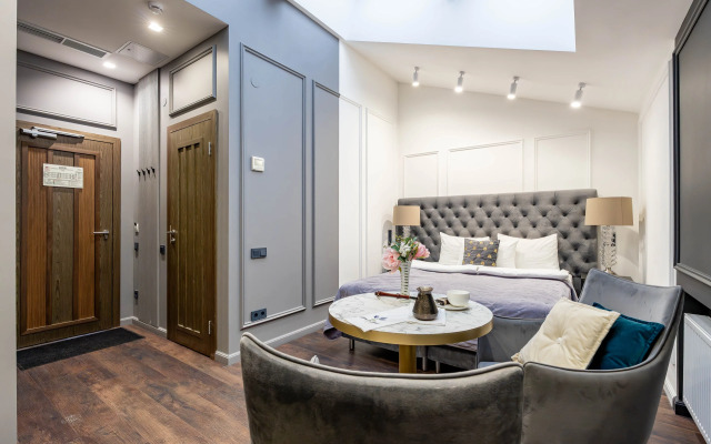 Апартаменты Sergeew Apartments Премиум в апарт-отеле Аквалина