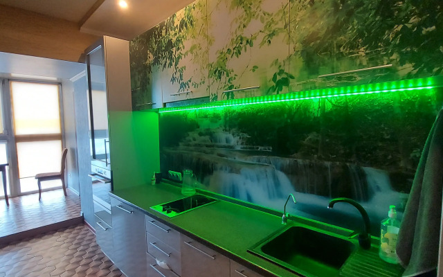 Квартира С Видом на Город и Сауной