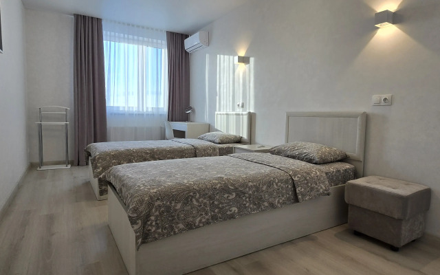 Апартаменты Видовые с парковкой около набережной и аквапарка Ривьера