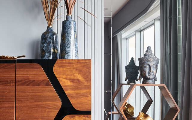 GM Apartments Shikarnaya Dvushka v Moskva Siti v Bashne Oko Flat