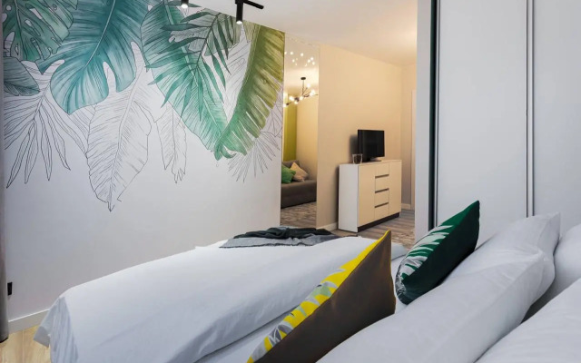 Апартаменты возле Аквапарка, Горизонтам