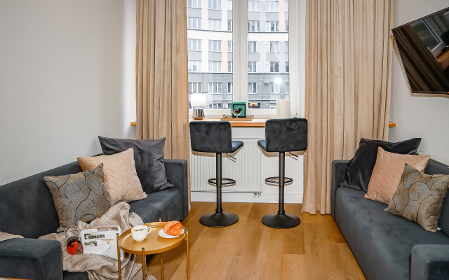 New Luxury apartments with a sauna in the city center