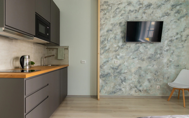 Квартира уютная студия у метро Старая Деревня