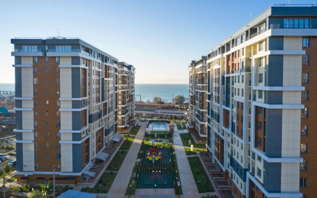 Studiya u morya s bassejnom na territorii. Karavella 112 Apartments