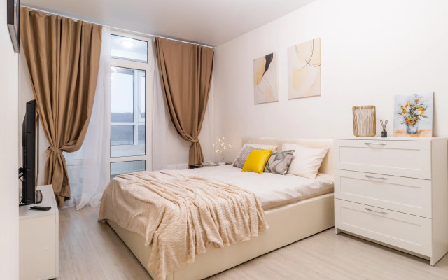 Квартира Сеть апартаментов ЧемодаНН с видом на реку