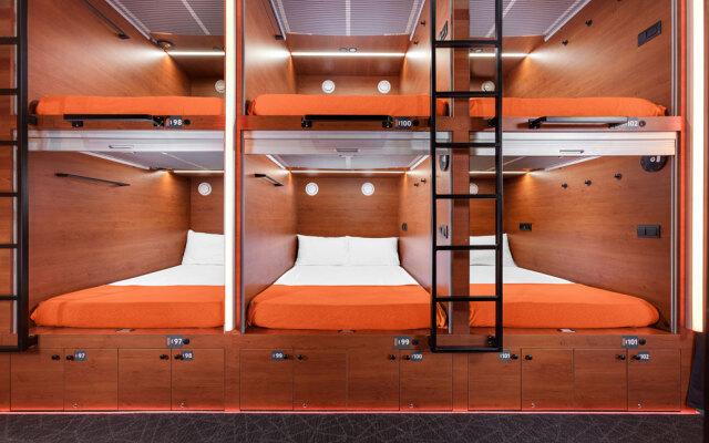 GettSleep Aeroport Sheremetyevo - Terminal C İnternational depatures area Capsule Hotel