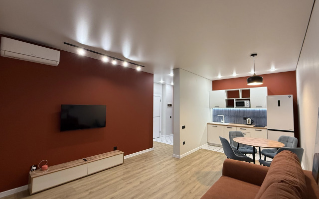 Квартира Современная однокомнатная в центре Тюмени