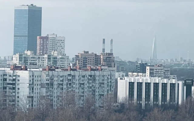 Apartamenty Uluchshennaya Studiya Salyut Pulkovo