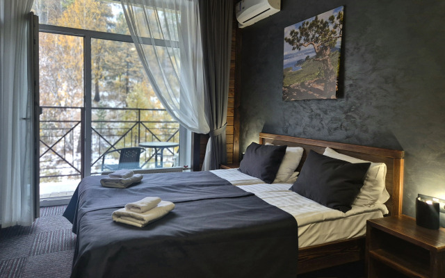 Апартаменты стильныес видом на лес