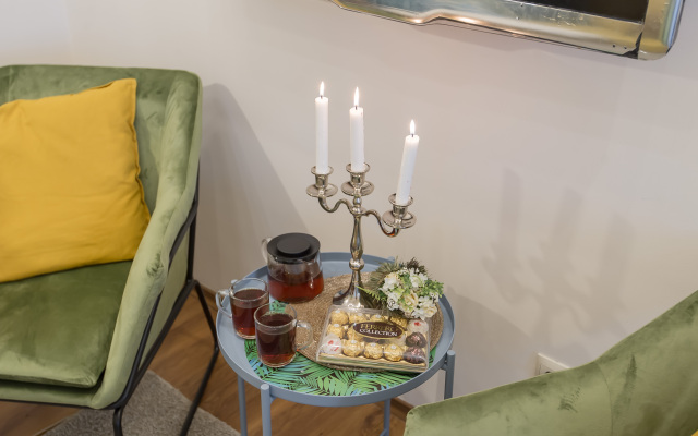 Квартира GM Apartments Стильная Трехкомнатная на Бульварном кольце