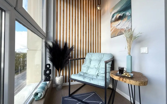 Квартира студия класса люкс в центре Калининграда "Falgman De Luxe"