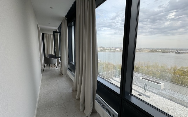 S Panoramnym Vidom Na Istoricheskiy Tsentr Kazani Flat
