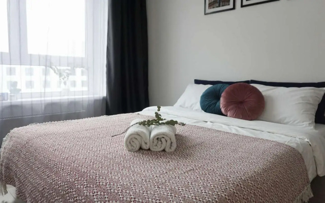 Апартаменты Happy House просторные 2-хкомнатные на Люблинской