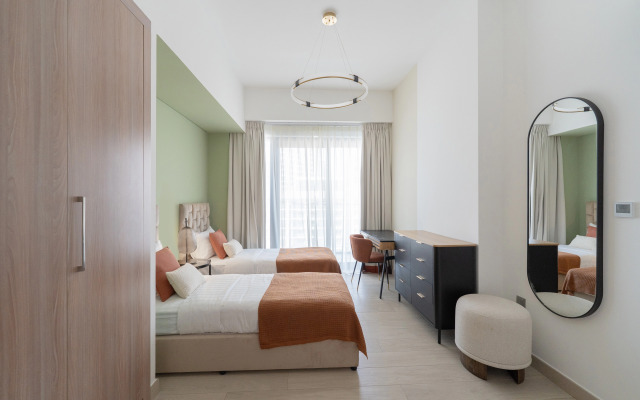 Апартаменты A New Designer in Meydan | Azizi Riviera