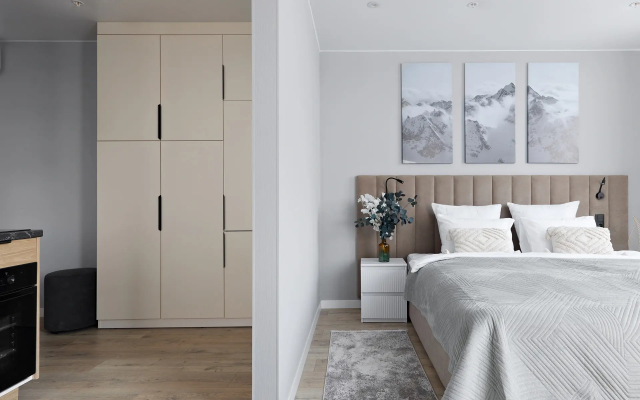 Апартаменты Студия у метро 422-1