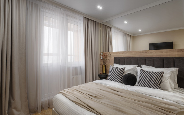 Апартаменты VEROM  в домe БИЗНЕС-КЛAСCА ЖK Aтлант в ЦEНTPЕ города