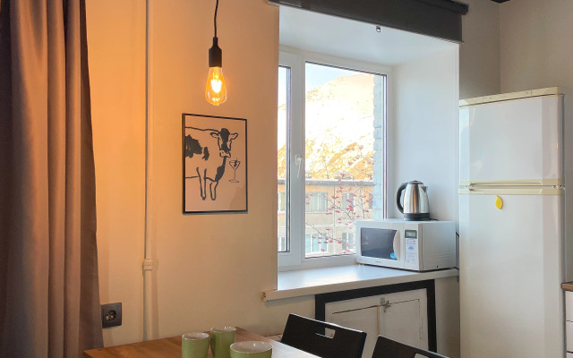 Апартаменты Kirovsk 7 Большая и уютная студия