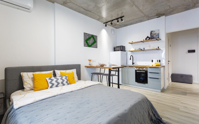 Апартаменты Студия Лофт на 24 этаже