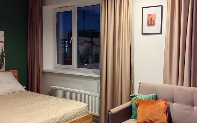 Квартира Уютная Студия в Новом Микрорайоне ЖК Домашний