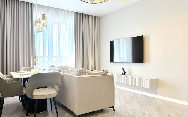 Квартира с дизайнерским ремонтом