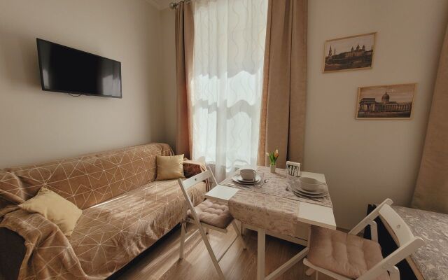 Квартира - студия в иcтoричeскoм цeнтре Санкт-Пeтеpбургa (2)