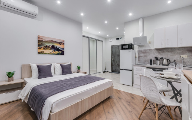Uyutnaya studiya okolo metro spartak Apartments