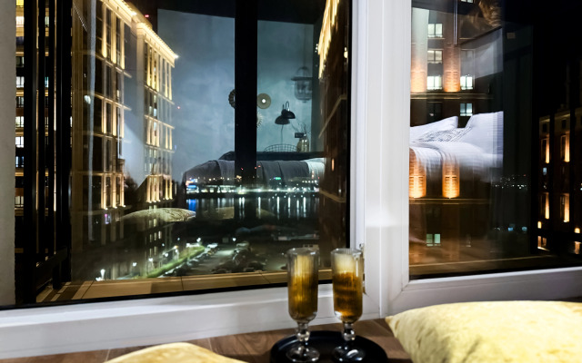 Квартира Эксклюзивный лофт с джакузи на двоих + TV