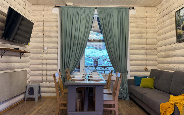 Частный дом У друзей сруб