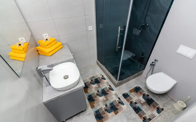 V Modnom Zhk Vblizi Trts Mega Almaty Apartments