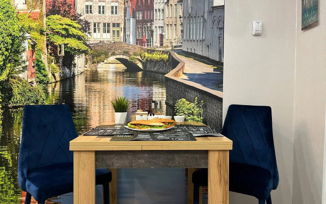 Квартира Rauschen & Brugge Apartments у озера Тихое, бесконтактное заселение