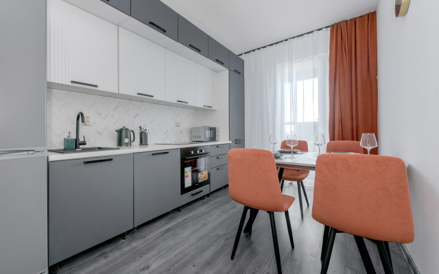 Квартира двухкомнатная для четырёх гостей