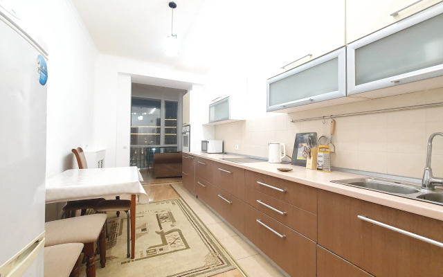 Trekhkomnatnye S Shikarnym Vidom Na Bayterek 251 Apartments