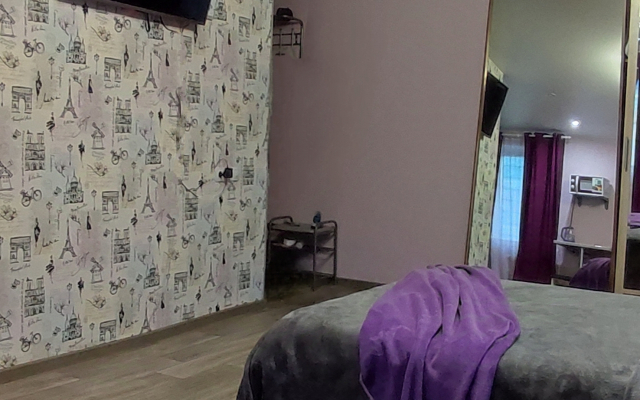 Studiya v fioletovykh tonakh Flat
