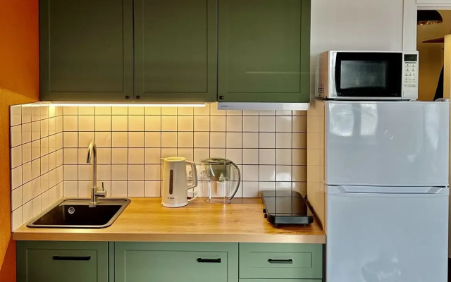 Uyutnaya Studiya s Vidom na Finskiy Zaliv Flat