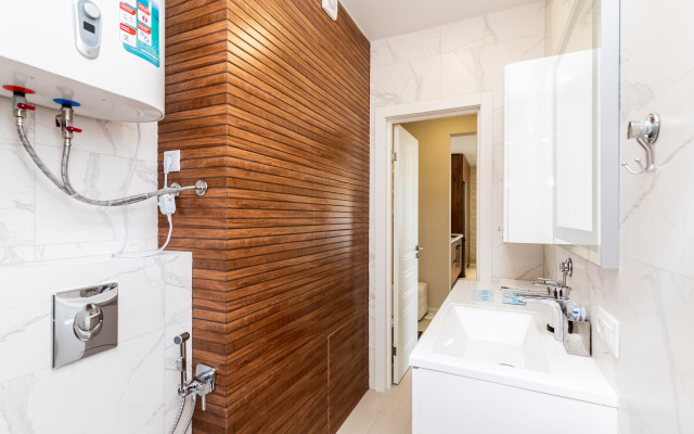 Abri Luxe v Sochi s vidom na more v ZHK Oktyabr'skij na Mamajke Apartments