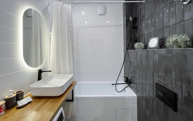 Апартаменты Студия Лофт на 24 этаже