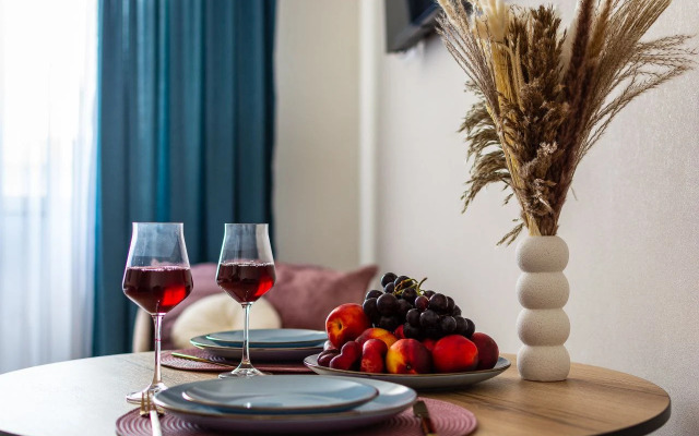 Квартира студия Жасминовый бриз у паркa Галицкoго cеть Мята