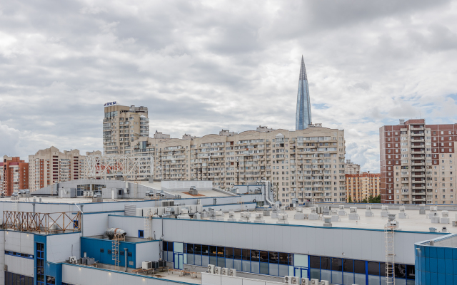 Dvukhkomnatnye Prudius Apart u Lakhta tsentra Apartaments