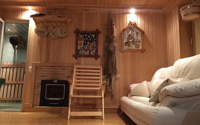 Частный дом с сауной и с зоной барбекю