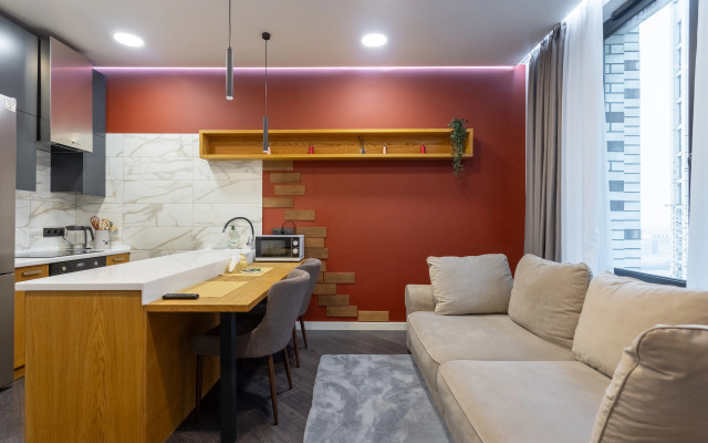 Апартаменты дизайнерские на 37 этаже