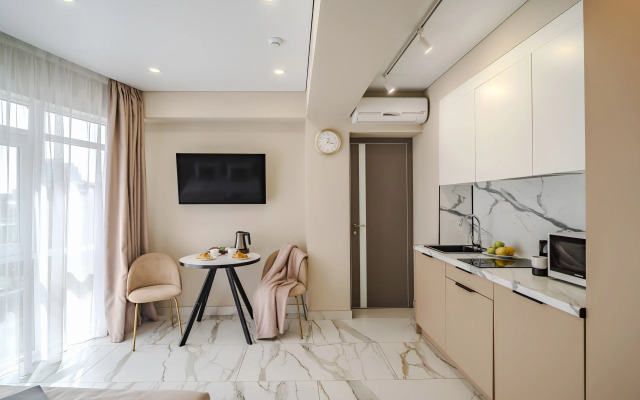 Апартаменты Комфорт с кухней на Учительской 5 УК Вознесенский