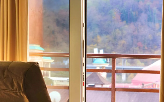 Квартира Уютная Студия с Видом на Горы