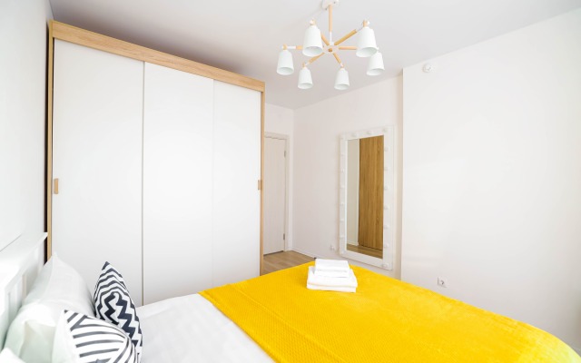 Lalapart Skandy House Solnechnaya Dvushka v 10minutah ot m Savyolovskaya Apartments