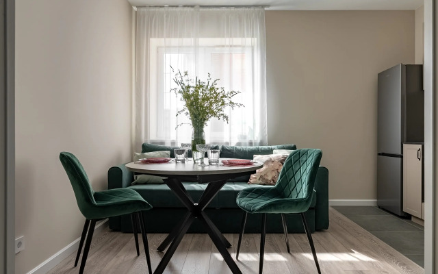 Апартаменты Двухкомнатные стильные у КВЦ Экспофорум ВГостиВПитер